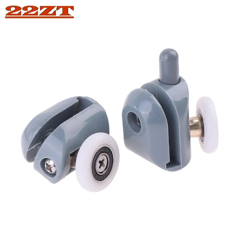 22ZT Shower Rooms Cabins Pulley shower door rollers sliding door roller shower room pulley shower room rollers sliding door pulley 4pcs/lot Shower Room Roller Runners Wheels Pulleys New Glass Sliding Door Pulley