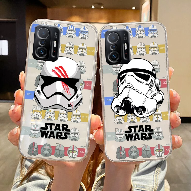 

Disney S-Star Warsrgvr For Redmi K60 K50 K40 K30 K20 Go S2 8A 7A 6Pro 5 Plus 5G Transparent Phone Case