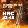 VEVOR 1/2" 3/8" Drive Impact Socket Set 13/23/33/34/48/65/90PCs SAE or Metric Cr-V/Cr-Mo Socket Set 6 Point Alloy Steel Repair 2