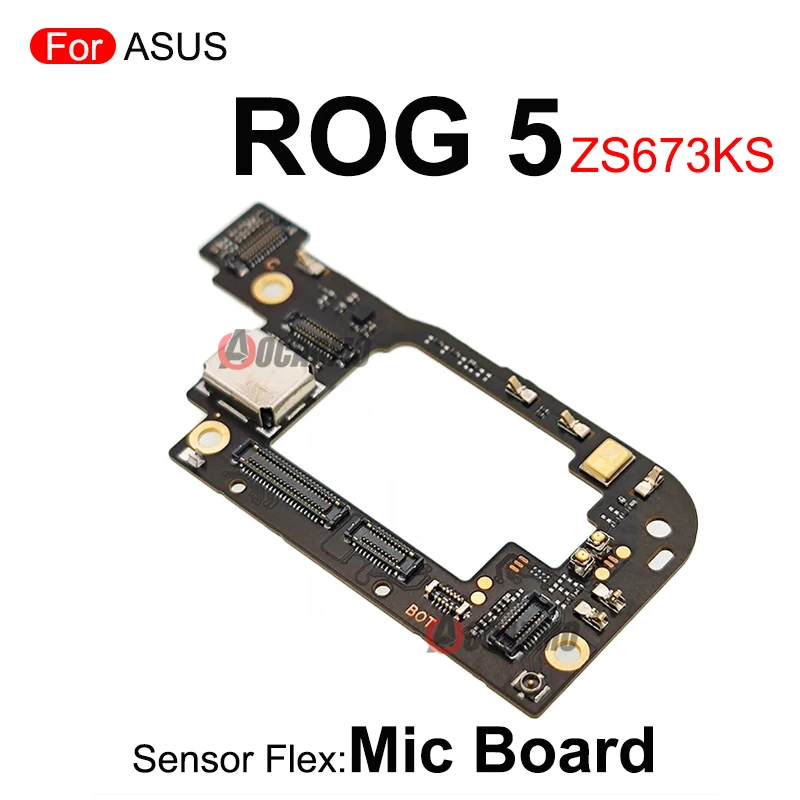 For ROG Phone 5 5S ROG5 ZS673KS Proximity/Ambient Distance Light Sensing With Microphone Board Replacement Part