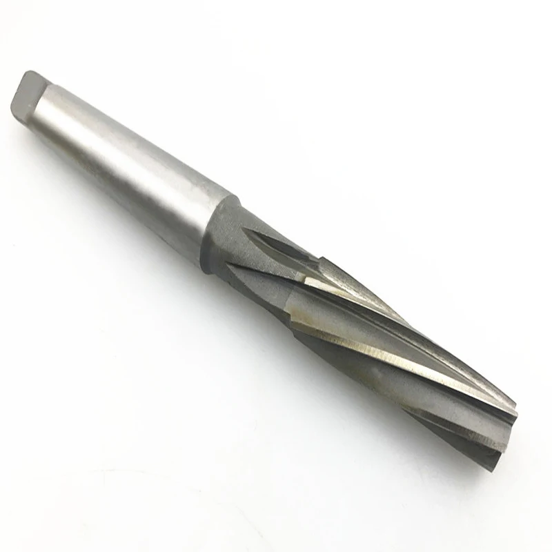 1Pc 1: 10 Morse Taper Reamer HSS H8 Tapered Shank Machine Chucking Reamer CNC Tool For Metal Steel Aluminum Hole Drill