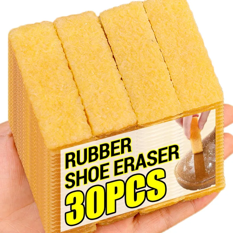 30/1PCS Rubber Shoe Brush for Suede Shoes Boots Cleaning Eraser Fabric Cleaner Brushes Decontamination Shining Wiping Care Block