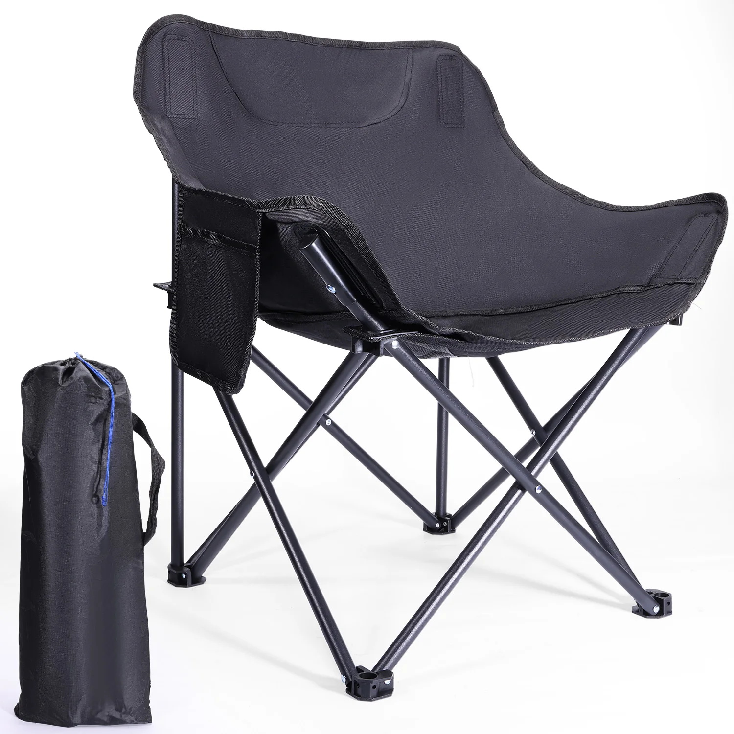 Description Picture 3 of itemSougayilang Portable Folding Camping Chair Fishing Leisure Hiking Picnic Seat Tools Outdoor Camping Fishing Travel Chair Pesca