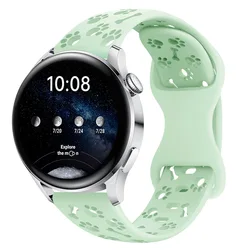 Dog Paw Silicone Watch Strap Bracelet - 22mm Watchband (MG)