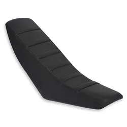 Universal Waterproof Gripper Soft Seat Cover for Motorcycles and Bikes (Black)