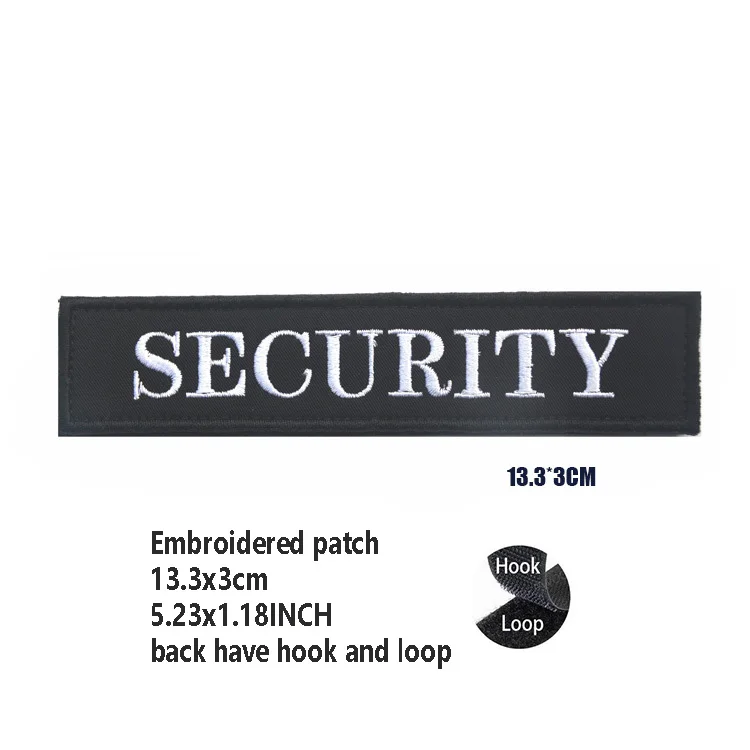 Embroidered LIVESTOCK AGENT Magic Badge Patch with Personality and Morale Appeal