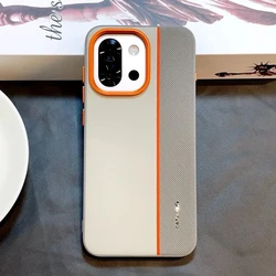 Elegant PU Leather Silicone Phone Case - Premium Protective Back Cover for OnePlus 15 (GRAY)