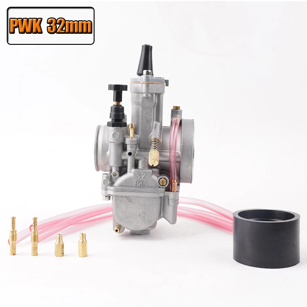 Pwk universal vergaser, 21 24 26 28 30 32 34mm pwk motorrad vergaser kraft einspritzung, für rennsport mikuni koso atv yamaha – Detail 7