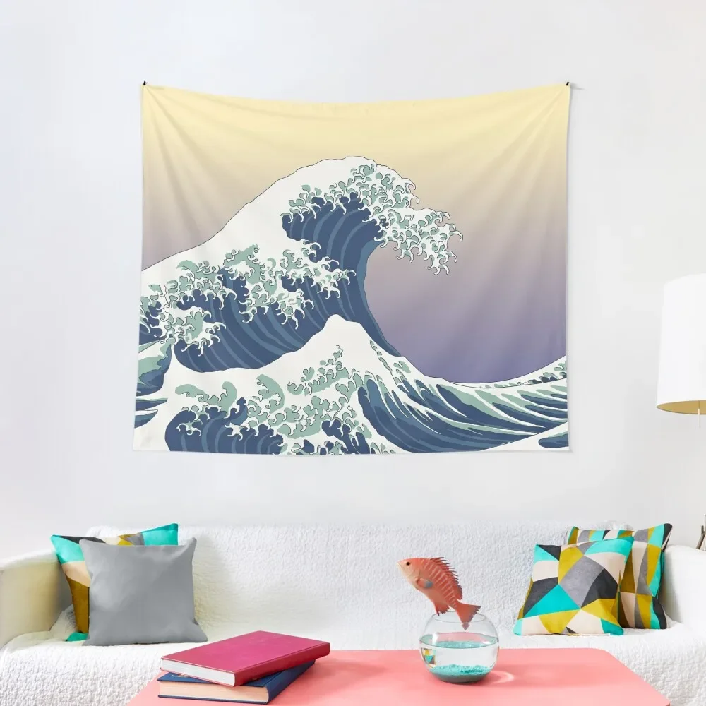The Great Wave Tapestry Aesthetic Room Decor Bed Room Decoration Tapestry