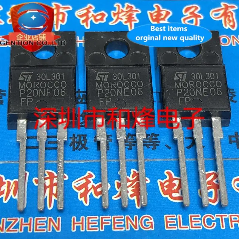 

10pcs 100% orginal new P20NE06FP STP20NE06FP TO-220F 60V20A