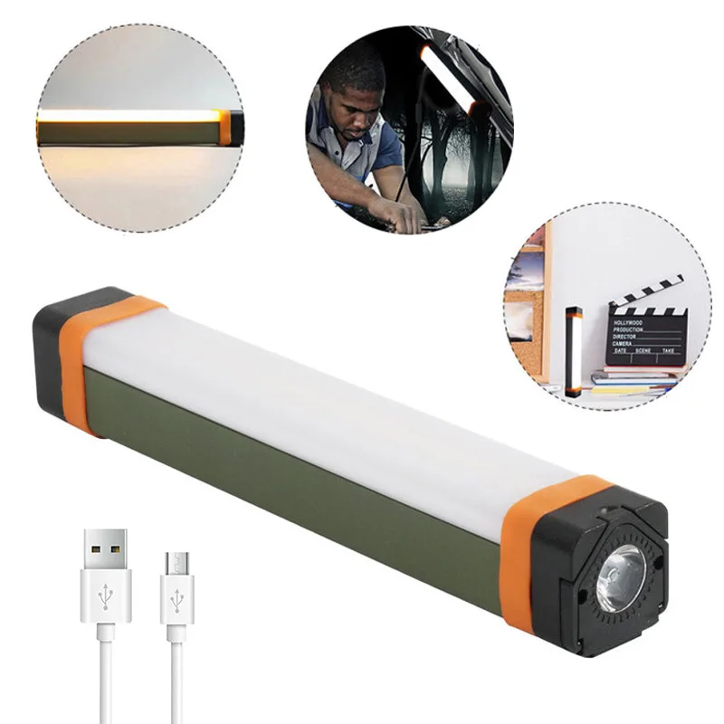 

Camping Lantern Rechargeable LED Camping Light 4 Lighting Modes Tent Lights Hanging Power Bank For Hiking Home Lighting Fishing