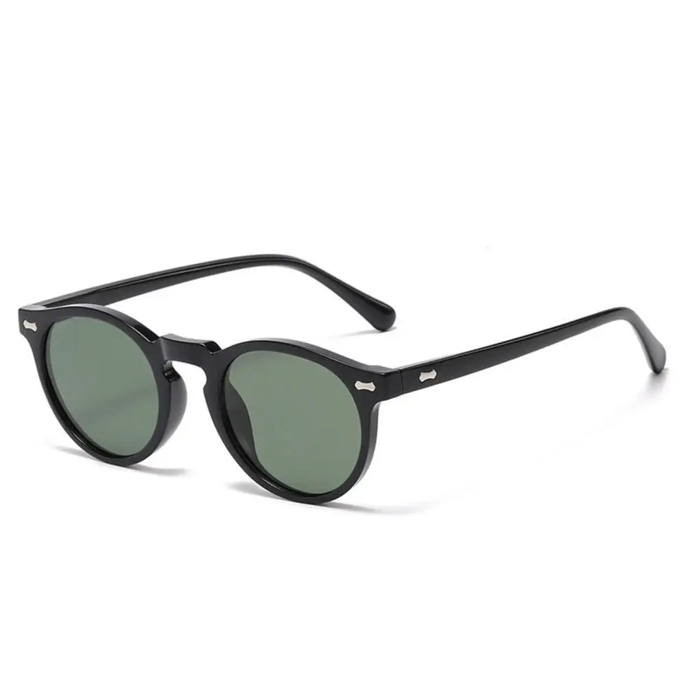 Vintage-Inspired Polarized Round Sunglasses with Polaroid Lenses