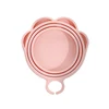 Can Covers Pet Food Cans, Silicone Pet Can Lids, Cat Food Lid Set, Stretch Can Lids for Storage, Leakproof. 2