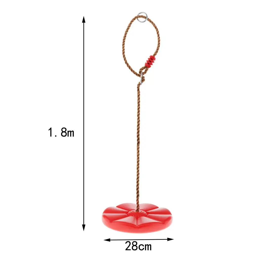 Plastic Children Monkey Swing Seat Indoor Garden Accessories Bearing 150kg 6