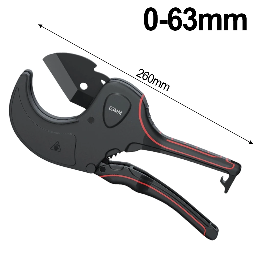 1pc 32mm-75mm Pipe Tube Cutter PVC Pipe Cutting Machine For PVC/PU/PP/PE Hose Cutter Plumbing Tool Heavy Duty