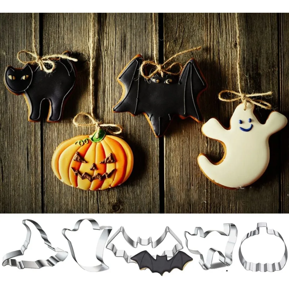 halloween cookie cutters set 4