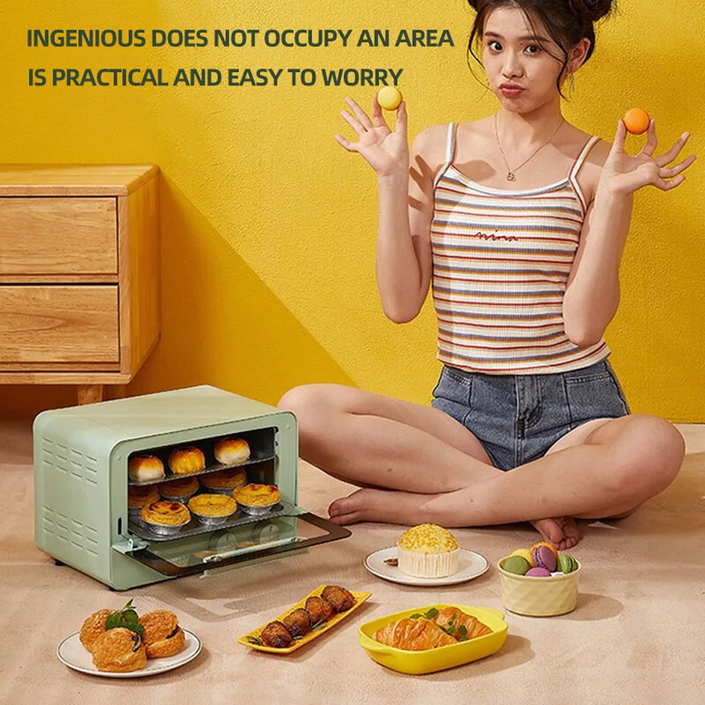 Household Electric Mini Oven 12L multifunctional Bakery Cake