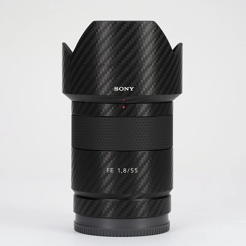 

For Sony 55 F1.8ZA Lens Protection Film SONY ZEISS 55-1.8 Carbon Fiber Sticker 3M