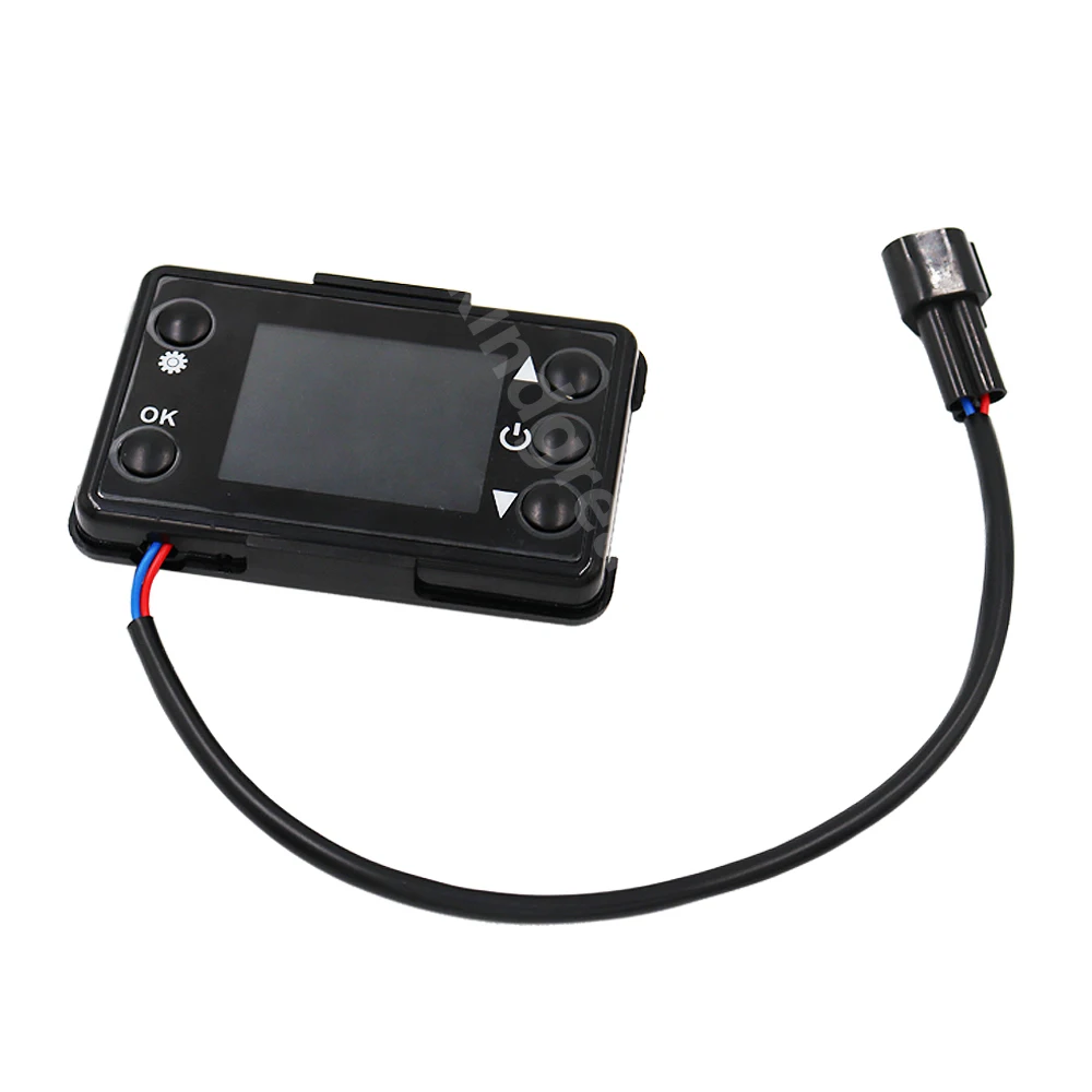 Universal 12V/24V LCD Monitor Switch+Remote Control Accessories For Diesels Air Parking Heater Controller Kit For Car Track Boat