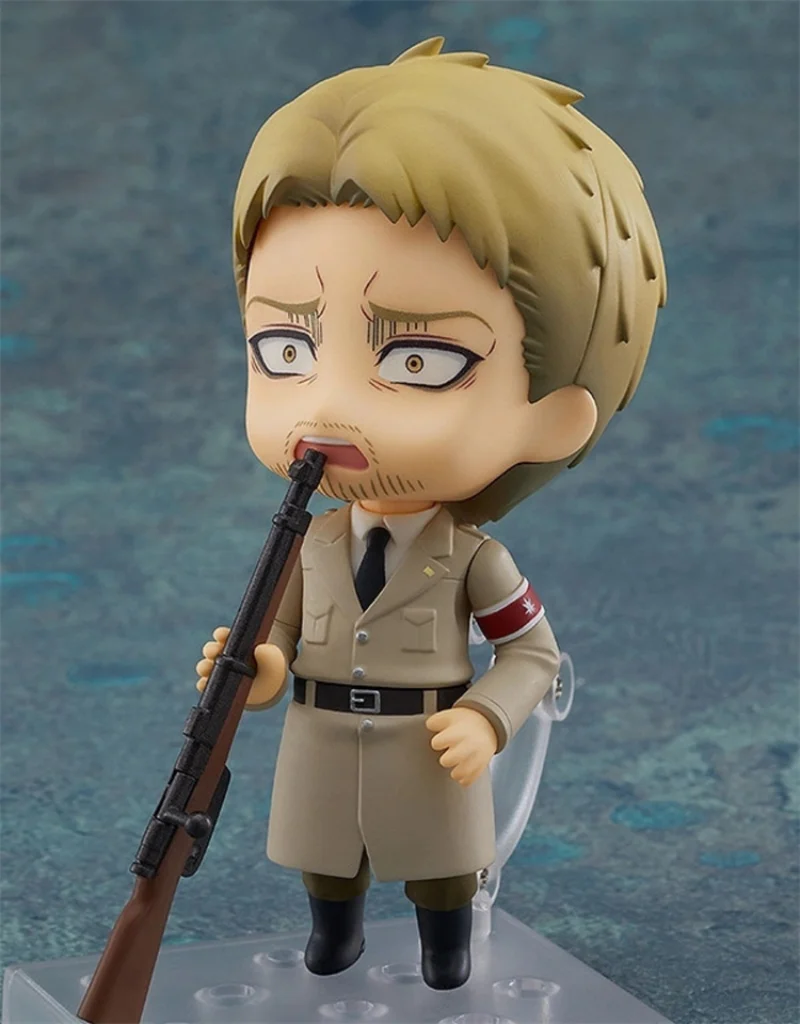 GSC Original Genuine NENDOROID Shingeki No Kyojin The Final Season Attack on Titan Reiner Braun 10cm Action Figures Model Toys