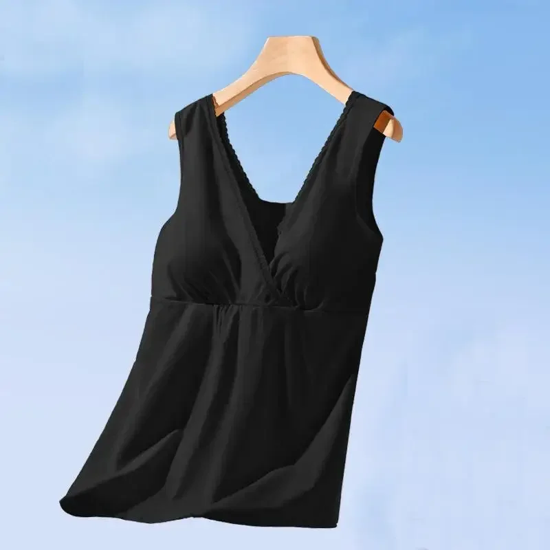 Breastfeeding Vest Modal Maternity Tanks Nursing Bra Nurse Tanks for Pregnant Women Pregnancy Feeding Clothing 5