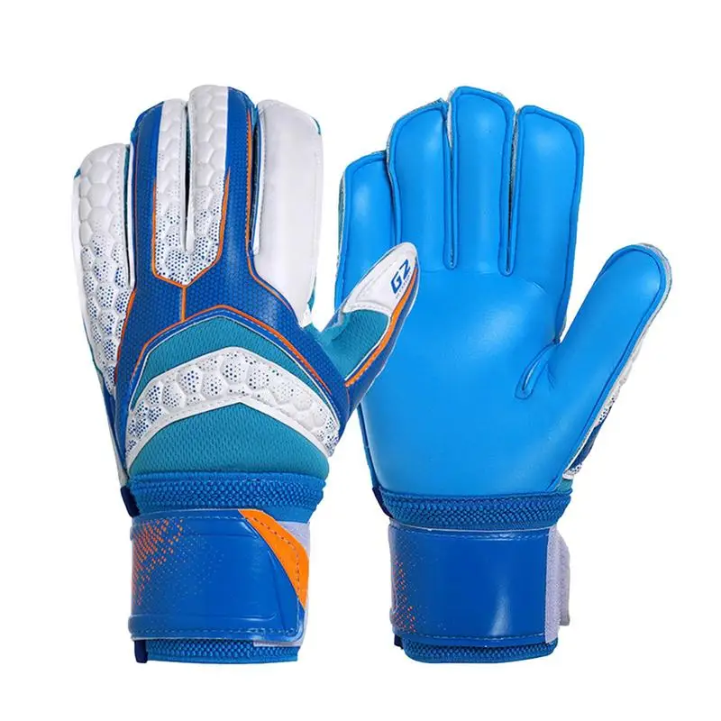 

Goalie Gloves Soccer Football Anti-Slip Goalie Gloves Latex Goalkeeper Gloves With Strong Grips Palms Keeper Gloves For Kids