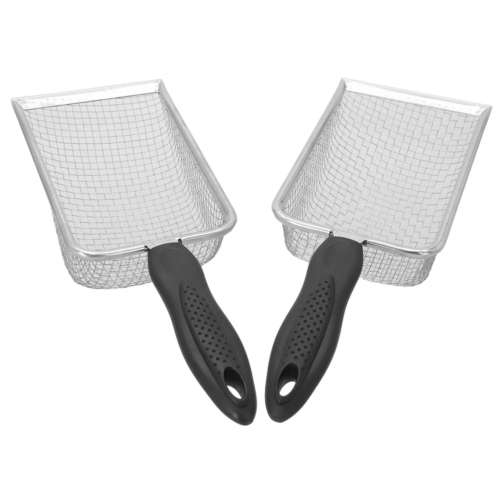 2PCS Multi-Functional Soil Sifter Set Stainless Steel Soil Sieve Ergonomic Lightweight 3.8mm 5mm Eyelet Gardening Tool New