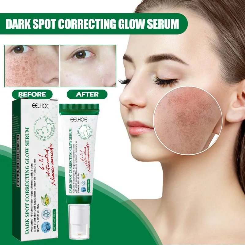Dark Spot Correcting Glow Serum Moisturizing Firming Brightening Skincare Collagen Repairing Dull Skin Care Anti-aging Cosmetic