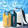 Naturehike Camping waterproof backpack ultra lightweight carrying dry wet separation swimming float bag PVC folding beach bag 2