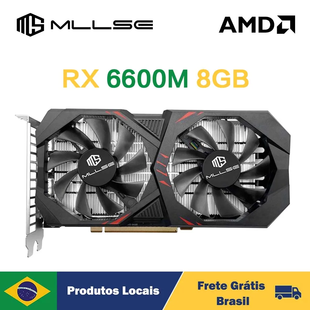 MLLSE AMD Radeon RX 6600M 8GB Placa De Video Game