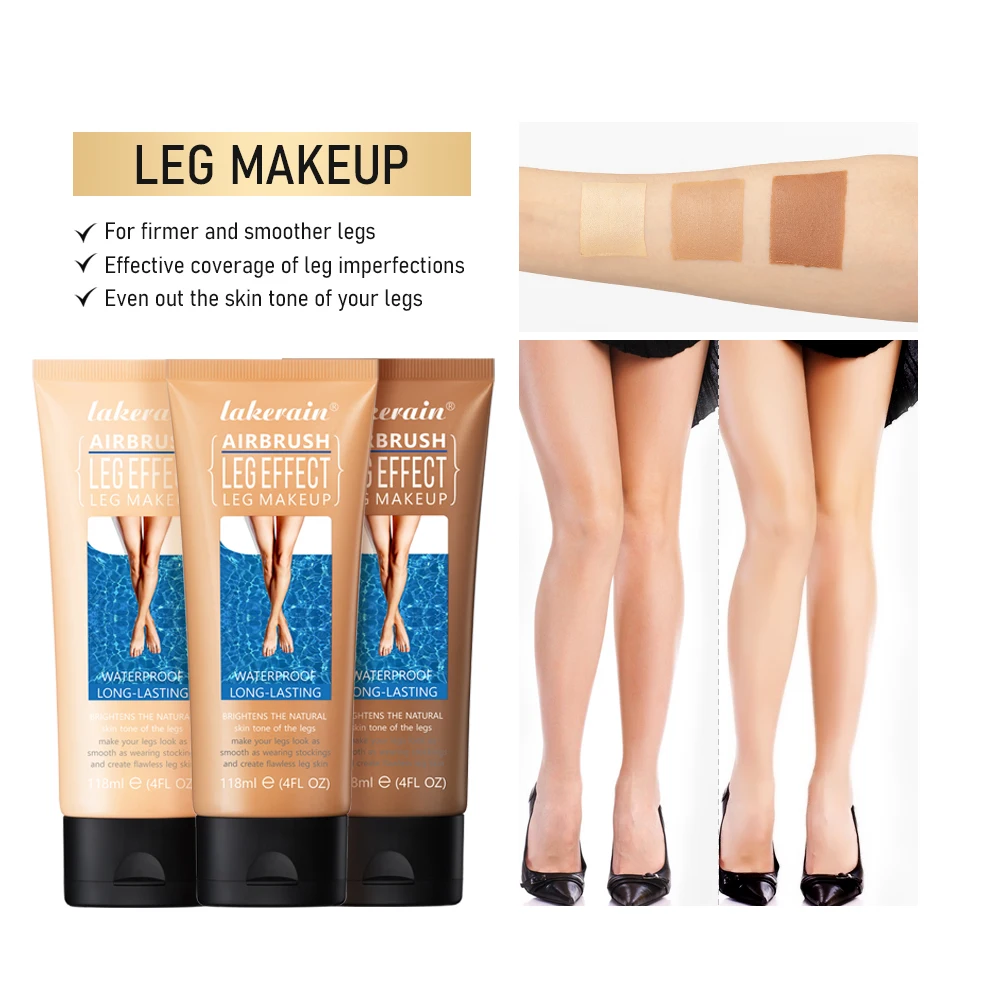 Leg Makeup Moisturizing Liquid Body Foundation Fake Cream Care Body Even Skin Skin Tan Tanning Lotion Tone