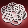 w/Foot Pedal Heavy Duty Electric Meat Grinder & Sausage Stuffer: 6 Grinding Plates, 3 S/S Blades, 3 Sausage Tubes, Kubbe - Black 6
