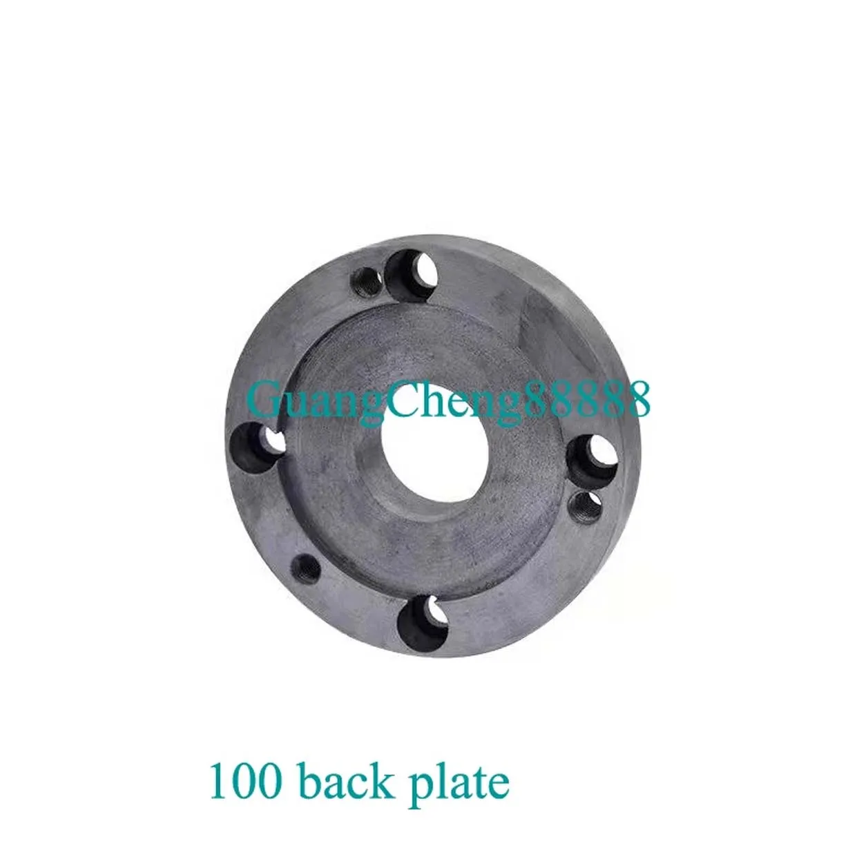 1PC 125mm 100mm back plate, small lathe accessories instrument lathe accessories, chuck cover, connecting plate High Quality