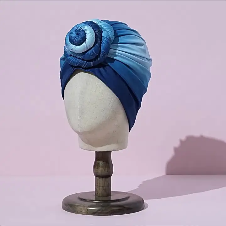 CAIDAI&YL Chapeau à Fleurs Pour Femme, Turban, Bandanas, Accessoires Pour Cheveux, 2