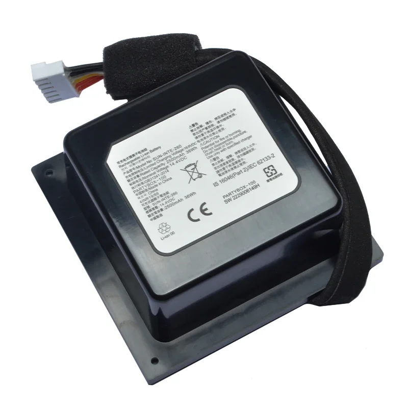 Jbl partybox 14.4用の交換用バッテリー,2500 v,SUN-INTE-260