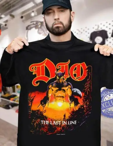 Dio Band Last In Line T-Shirt Nera Regalo Per Uomo Donna
