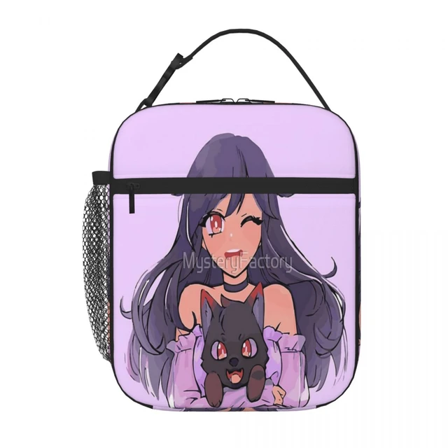 Aphmau With Aaron Dog Lunch Tote Kawaii Bag Lunch Box Kids Lunch