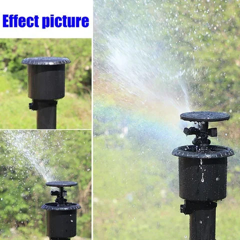 

Rotating Sprinkler Pop Up Thread 3/4 Football Field Golf Lawn Garden Irrigation Buried Sprinkler Built-in Rocker Nozzle