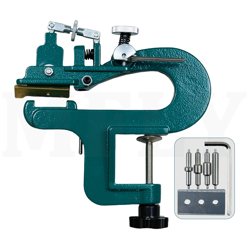 Manual Leather Craft Paring Machine Edge Skiving Hand Leather Peeler Tool Leathe