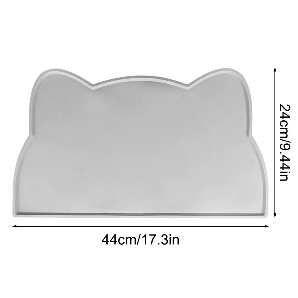 Pet Placemats 1PC Waterproof Non-slip Prevent Food Water Spills Easy Clean For Dogs Cats