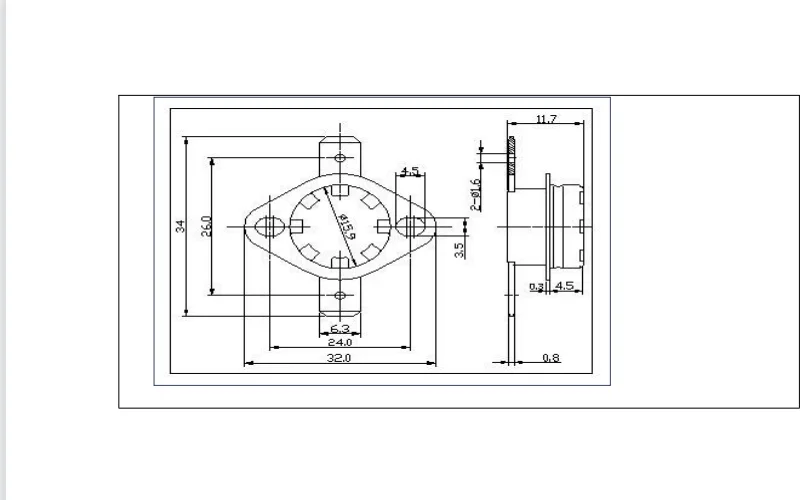 light switch in bathroom KSD301 250V 10A 100 110 115 120 125 130 145 150 155 160 185 190 195Celsius Degree Thermostat Temperature Thermal Control Switch wall light with switch