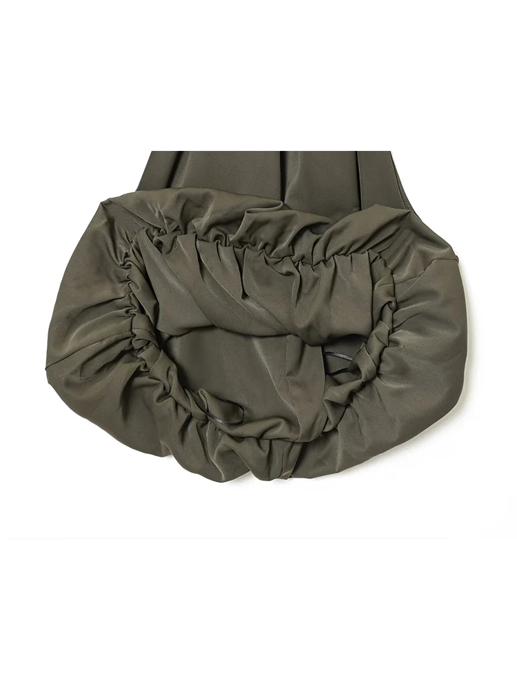 2025 New Women Fashion Tops With Bow Fashion Off Shoulder Tank Top Vintage Halter Neck Sleeveless Female Chic Pleated Tops