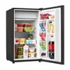 Galanz 3.3 Cu ft One Door Mini Fridge, Black Estar, New 4