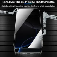 3Pcs Anti Spy Tempered Glass for iPhone 17 16 15 14 Pro Max Air 16 15 Plus Screen Protector for iPhone 13 12 11 Pro XR XS Max - Image 2