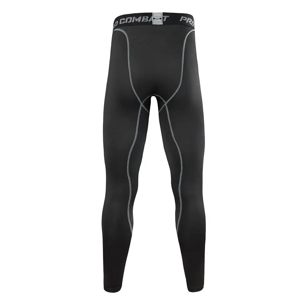 Men's Tights Compression Pants Running Leggings Sport Quick Dry Pants Fitness Training Trousers Men Workout Trousers sports leggings compression pants