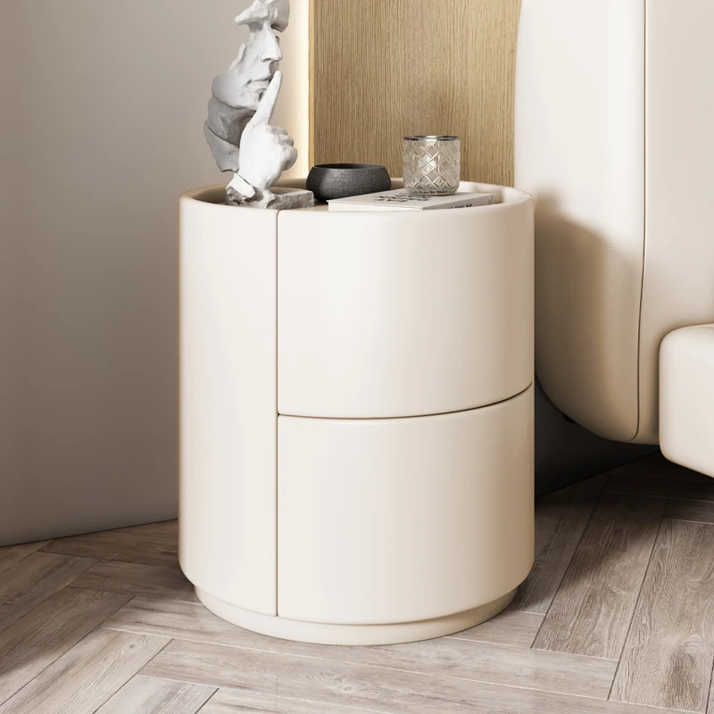 

Comfortable Reception Bedside Tables Cabinets Mobile Storage Bedroom Bedside Table Modern Modular Mesitas De Noche Furniture GG