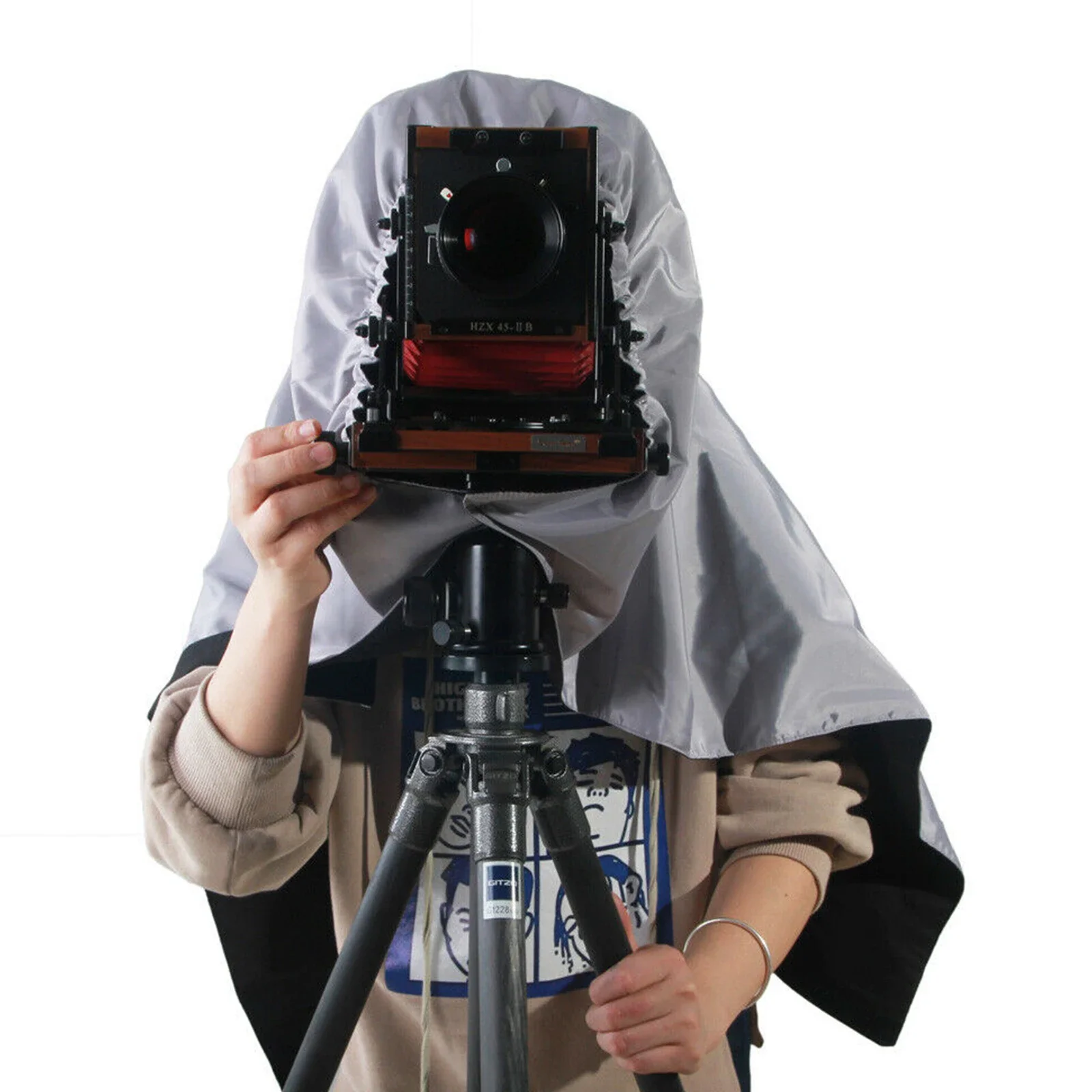 Dark Cloth Focusing Hood 4x5 Large Format Camera Wrapping portable camera focusing hood