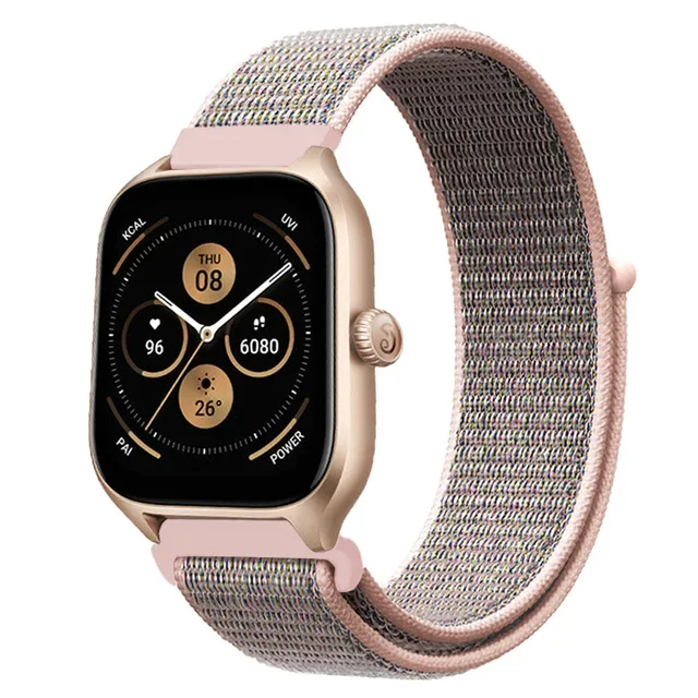 Nylon Loop Smartwatch Band - Adjustable Strap in 20mm/22mm Sizes