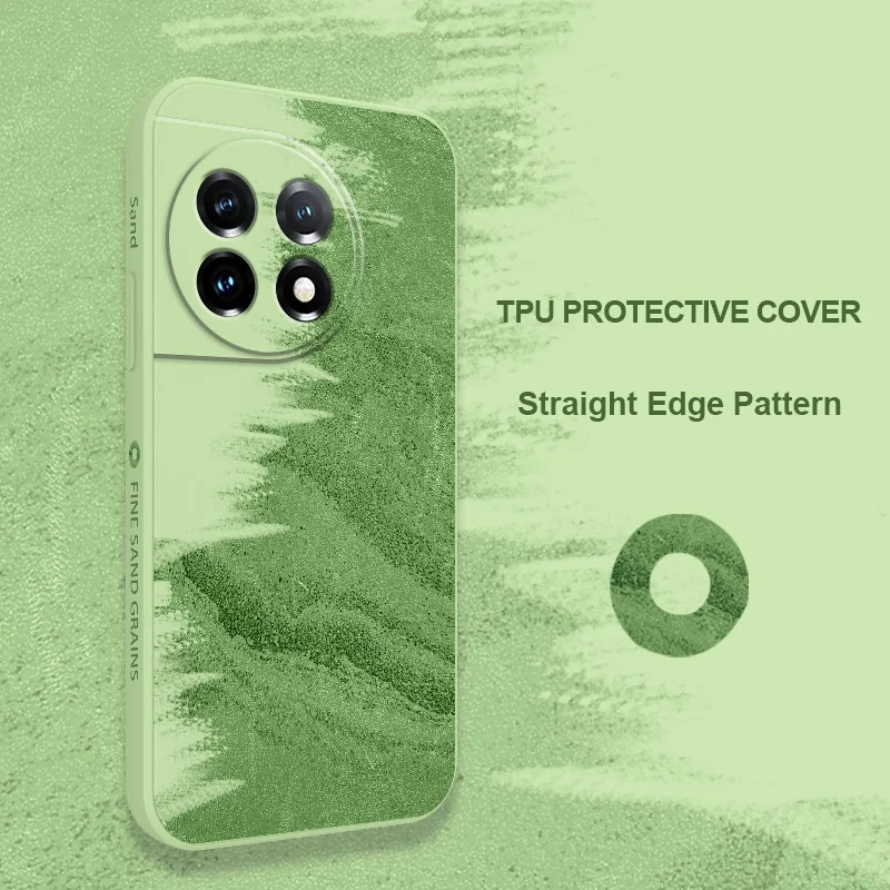 Textured Sand Liquid Silicone Phone Case