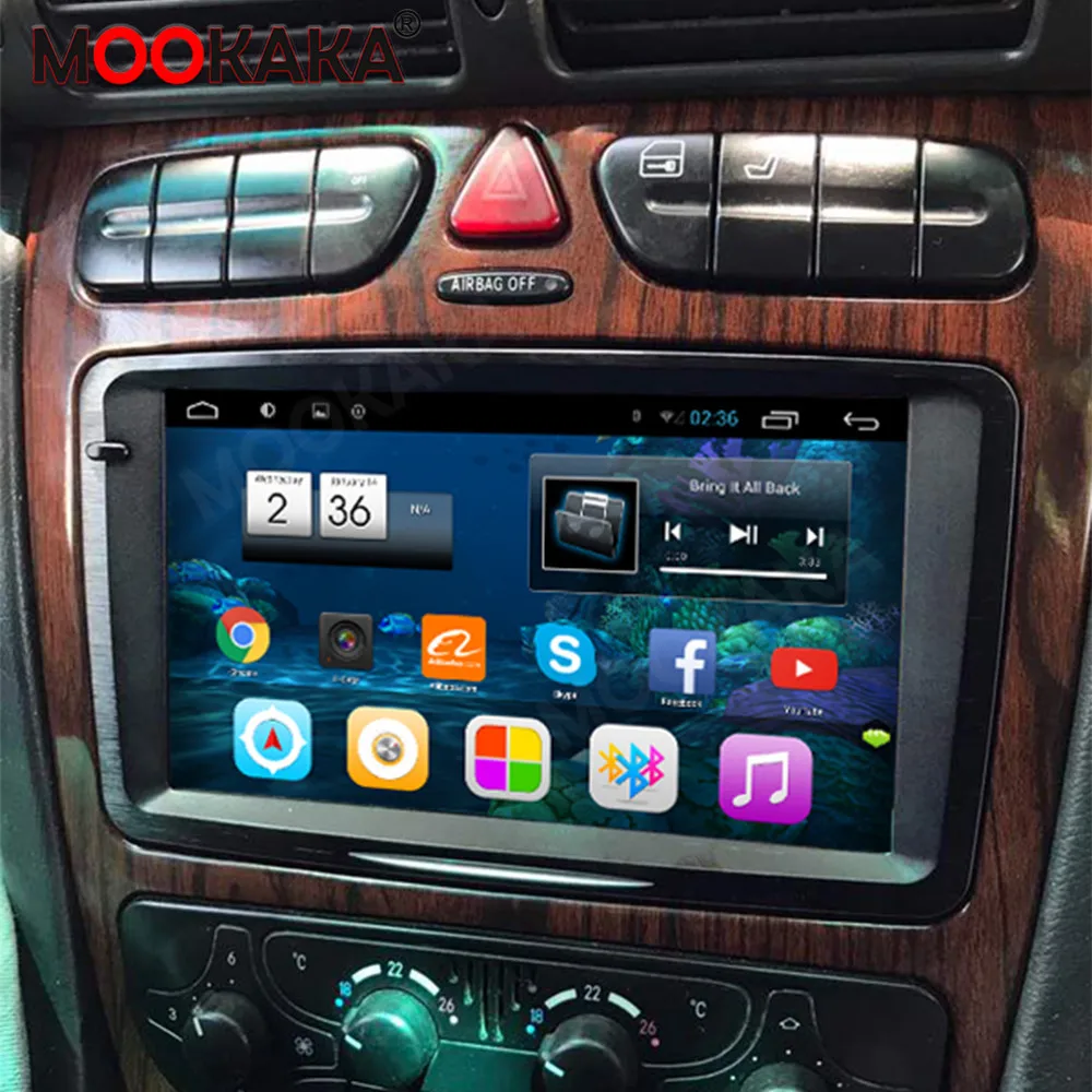 

Car Radio Android For Mercedes Benz W203 2005+ Navigation Multimedia Player DSP Stereo Autoradio Head Unit